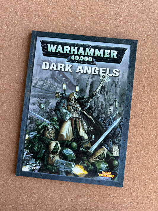 Warhammer 40K 4th Edition - Dark Angels Codex - Games Workshop Paperback (2006)