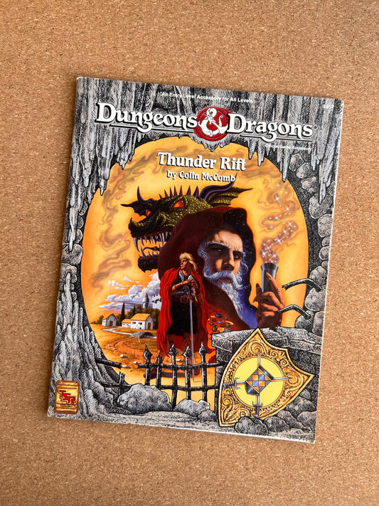 Dungeons & Dragons Game Accessory - Thunder Rift TSR9357 - Paperback (1992)