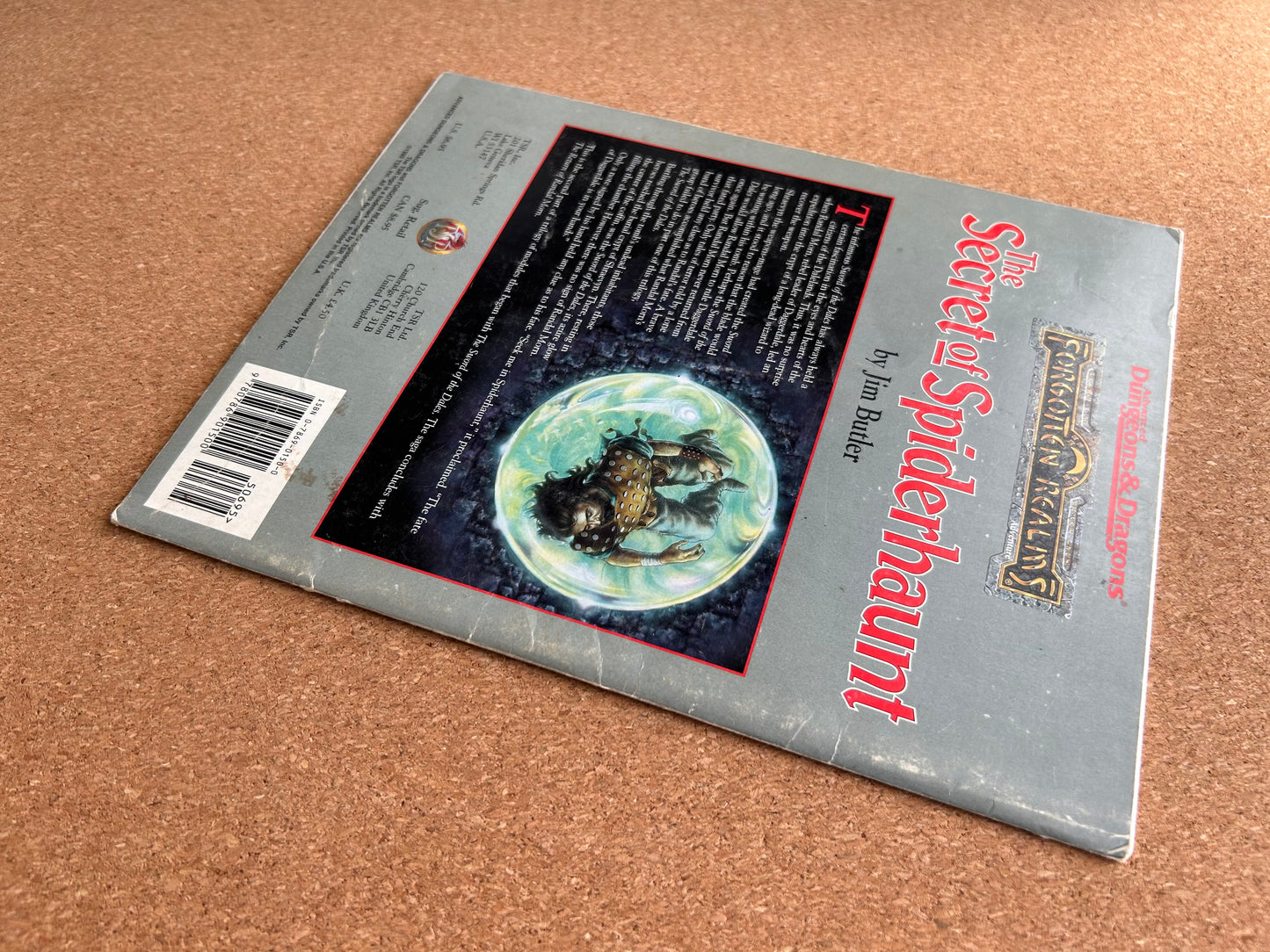 Advanced Dungeons & Dragons Forgotten Realms Adventure - The Secret of Spiderhaunt - TSR9485 - Paperback (1995)
