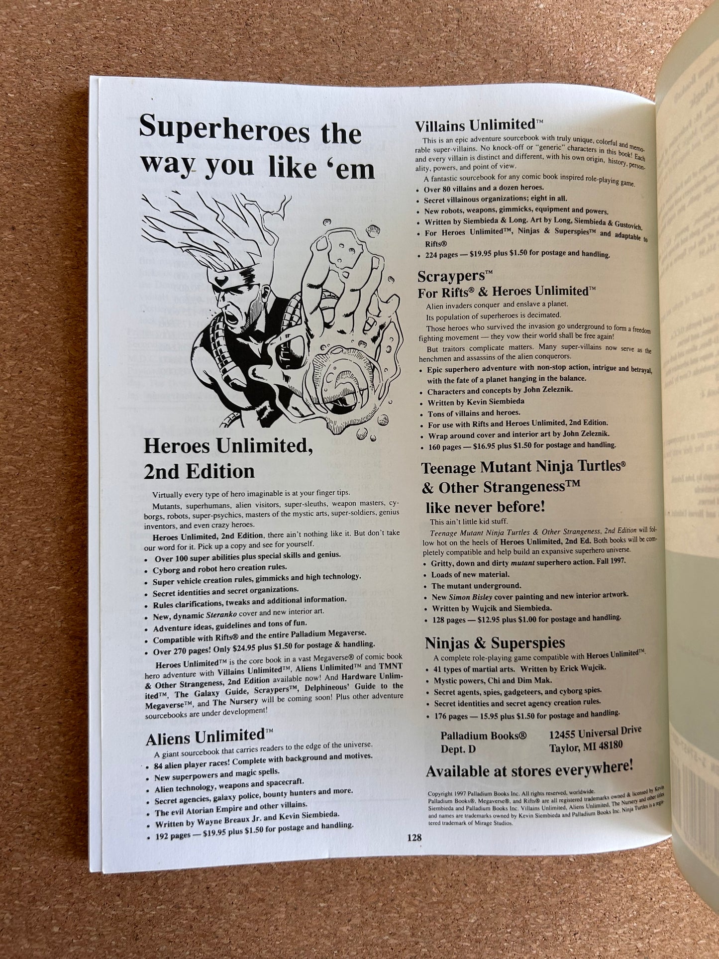 Rifts Sourcebook 4: Coalition Navy - Palladium Books Paperback (1997)
