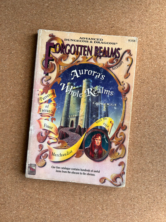Advanced Dungeons & Dragons Forgotten Realms - Aurora’s Whole Realms Accessory TSR9358 - Paperback (1992)
