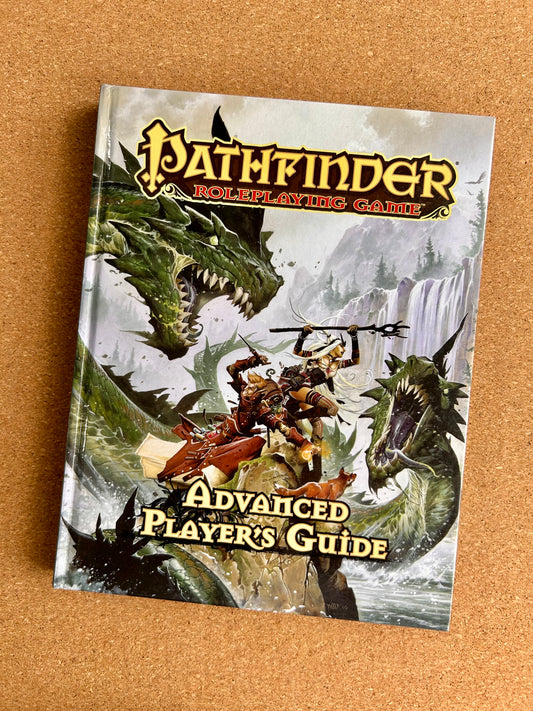 Pathfinder First Edition - Advanced Player’s Guide - Paizo Hardcover (2010)