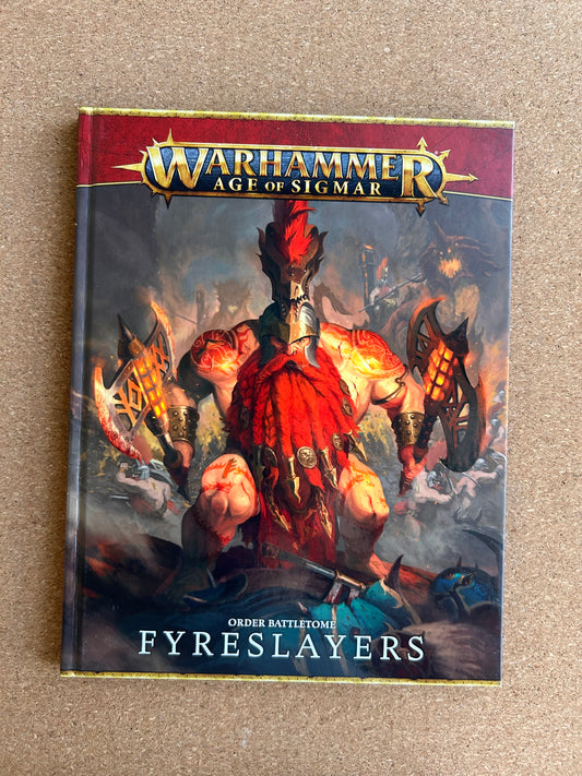 Warhammer Age of Sigmar 3rd Edition - Order Battletome Fyreslayers - Hardcover (2022)