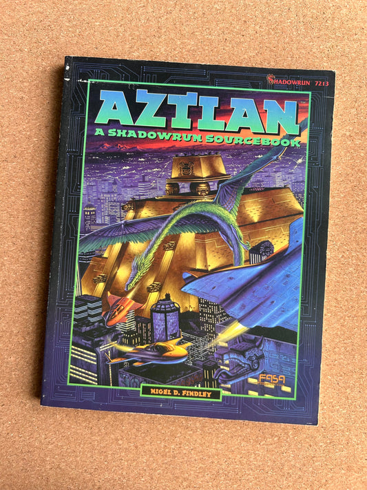 Shadowrun Second Edition - Aztlan Sourcebook 7213 - FASA Paperback (1995)
