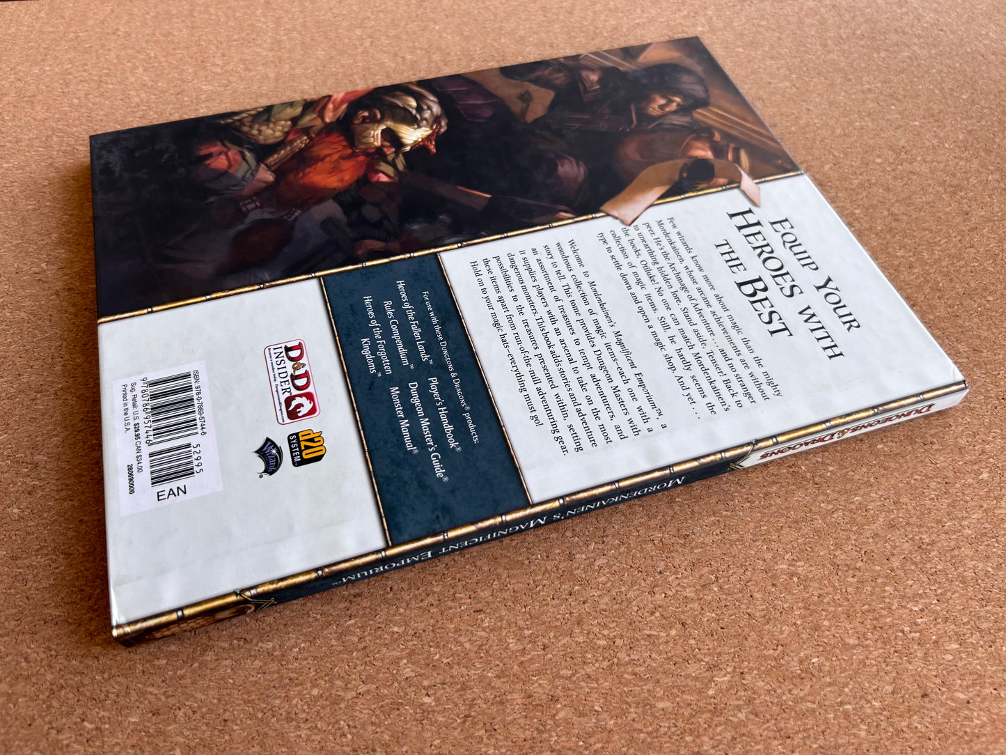 Dungeons & Dragons 4th Edition - Mordenkainen’s Magnificent Emporium - WOTC Hardcover (2011)