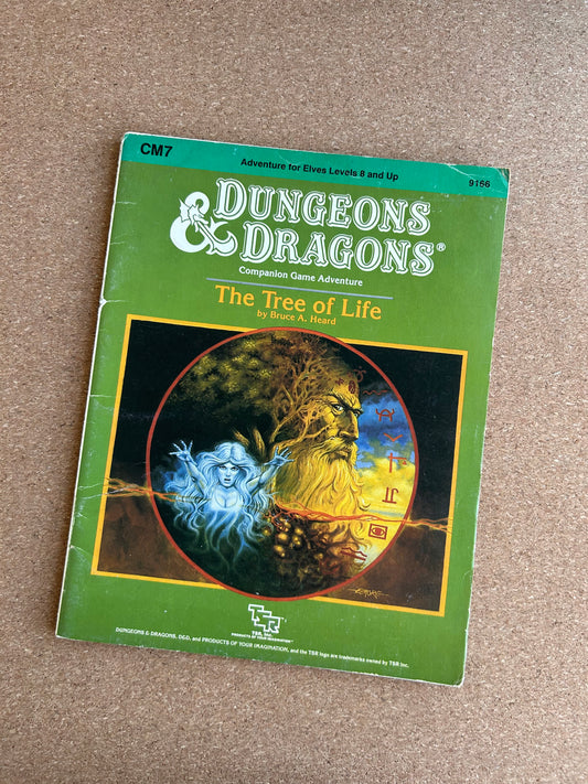 Dungeons & Dragons Adventure - The Tree of Life - TSR9166 - Paperback (1986)