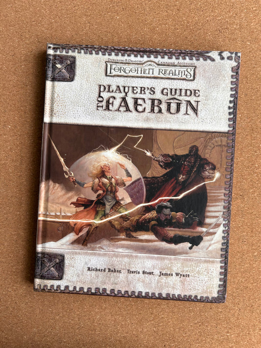 Dungeons & Dragons 3.0/3.5 Forgotten Realms - Player’s Guide to Faerun - WOTC Hardcover (2004)