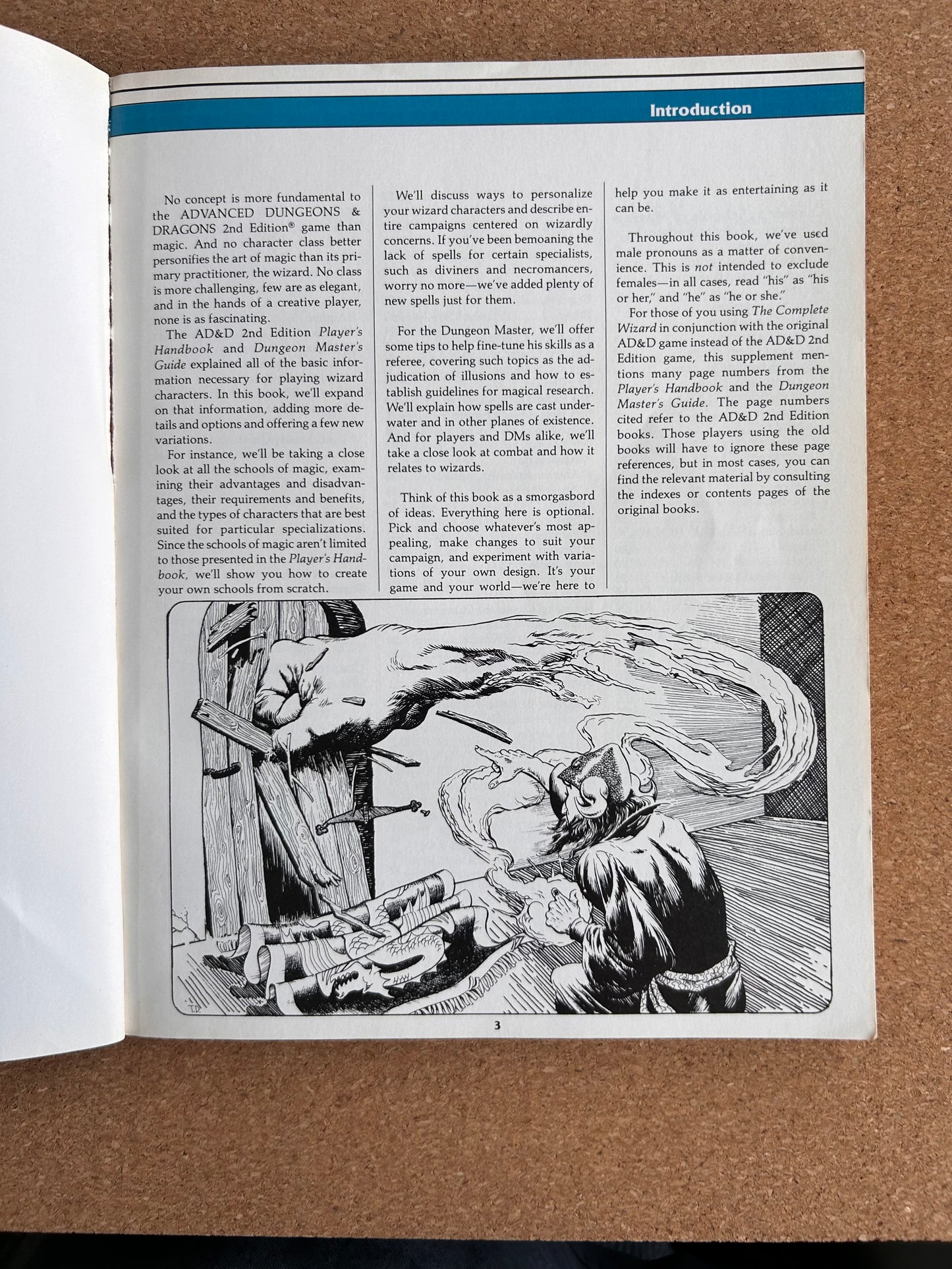 Advanced Dungeons & Dragons - The Complete Wizard’s Handbook - PHBR4 TSR2115 - Paperback (1990)
