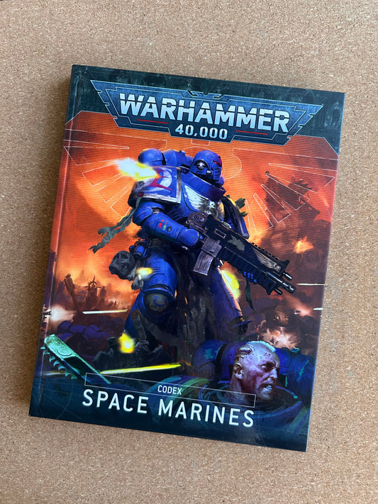 Warhammer 40K 9th Edition - Space Marines Codex - Games Workshop Hardcover (2023)
