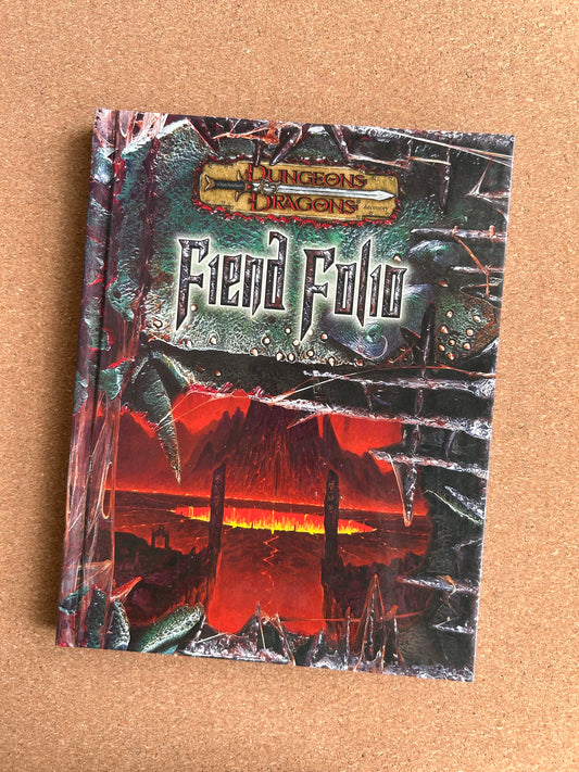 Dungeons & Dragons 3.0/3.5 - Fiend Folio - WOTC Hardcover (2003)