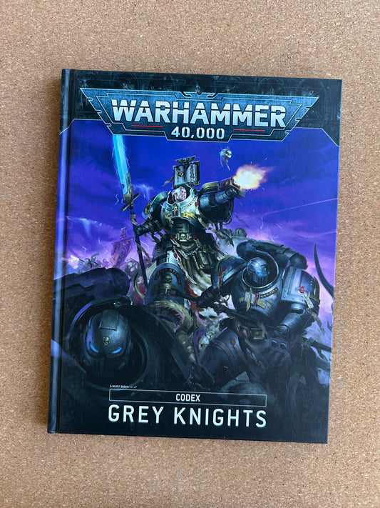 Warhammer 40K 9th Edition - Grey Knights Codex - Hardcover (2021)