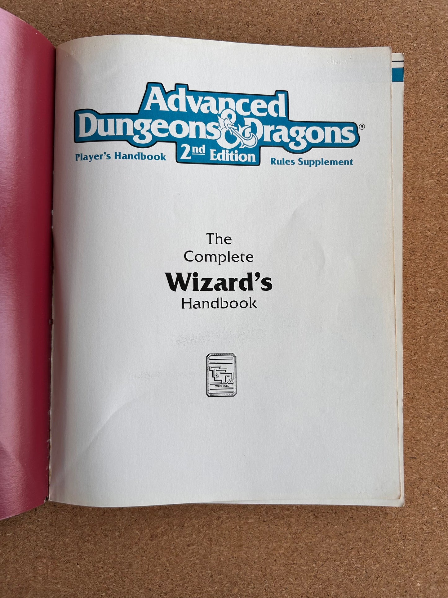 Advanced Dungeons & Dragons - The Complete Wizard’s Handbook - PHBR4 TSR2115 - Paperback (1990)