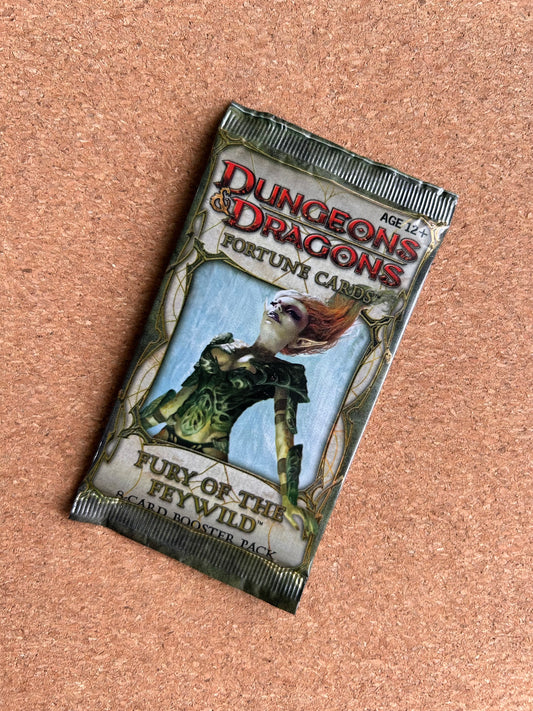 D&D Fortune Cards - Fury of the Feywild - Booster Pack