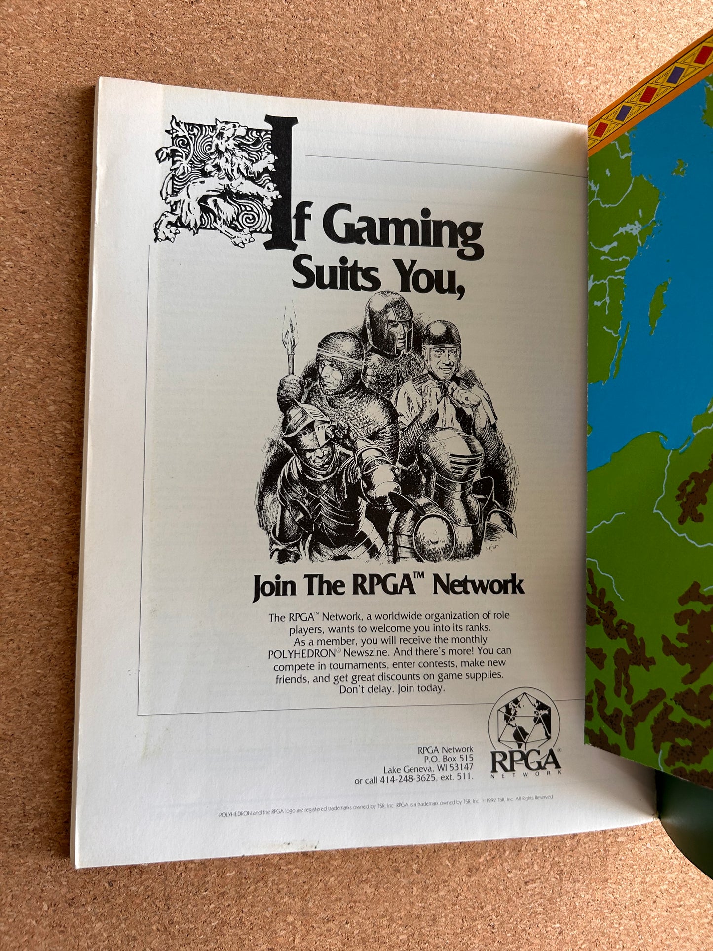 Advanced Dungeons & Dragons Historical Reference - Celts Campaign Sourcebook - HR3 TSR9376 - Paperback (1992) with Map