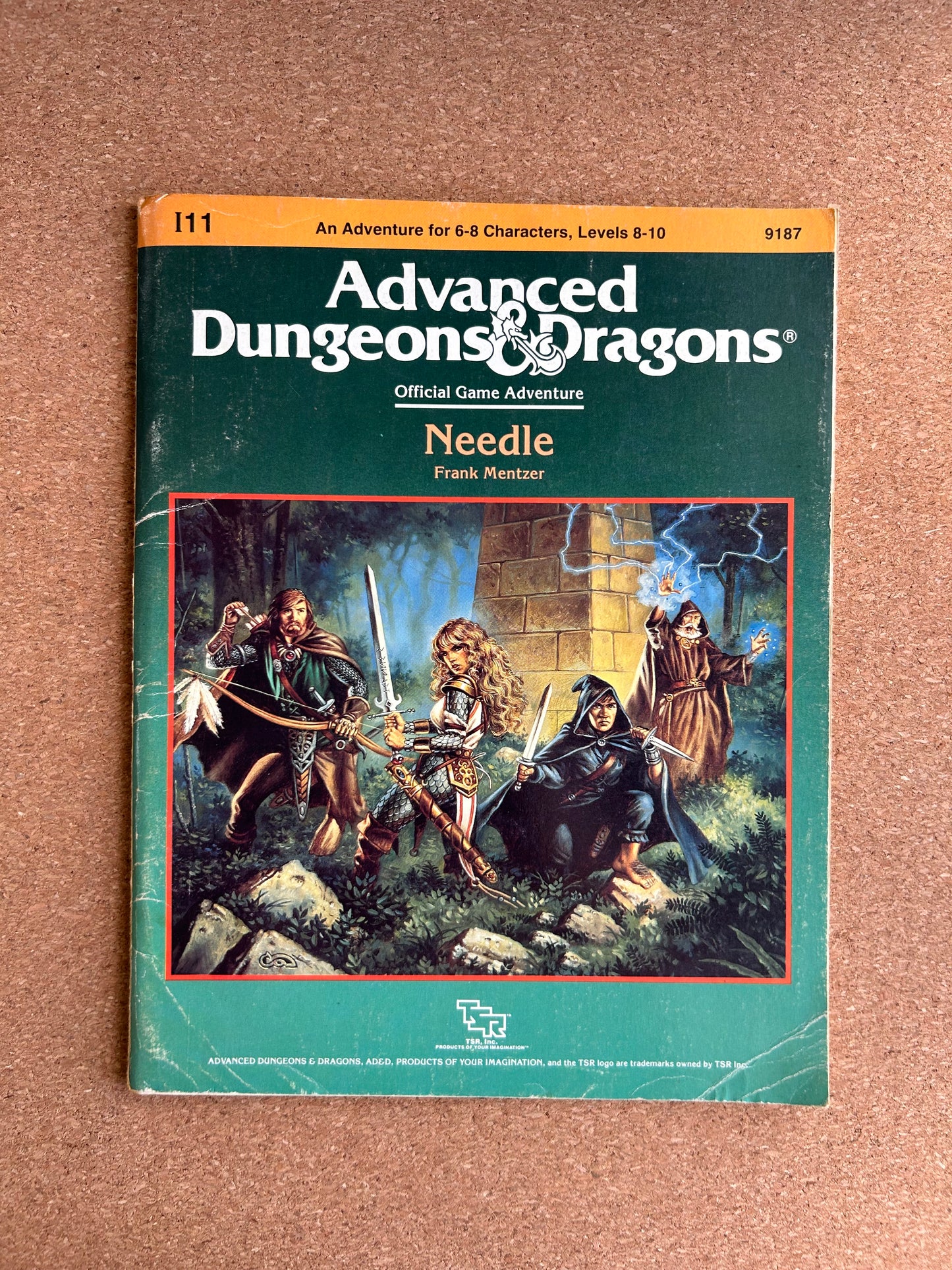 Advanced Dungeons & Dragons Adventure - Needle - TSR9187 - Paperback (1987)