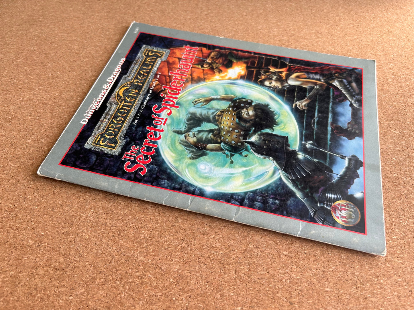 Advanced Dungeons & Dragons Forgotten Realms Adventure - The Secret of Spiderhaunt - TSR9485 - Paperback (1995)