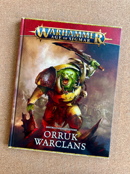 Warhammer Age of Sigmar 4th Edition - Death Battletome Orruk Warclans - Hardcover (2025)