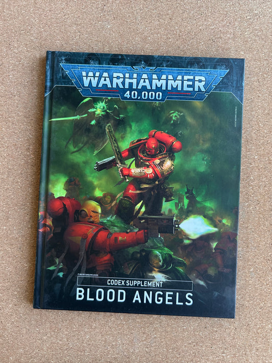 Warhammer 40K 9th Edition - Blood Angels Codex - Hardcover (2020)