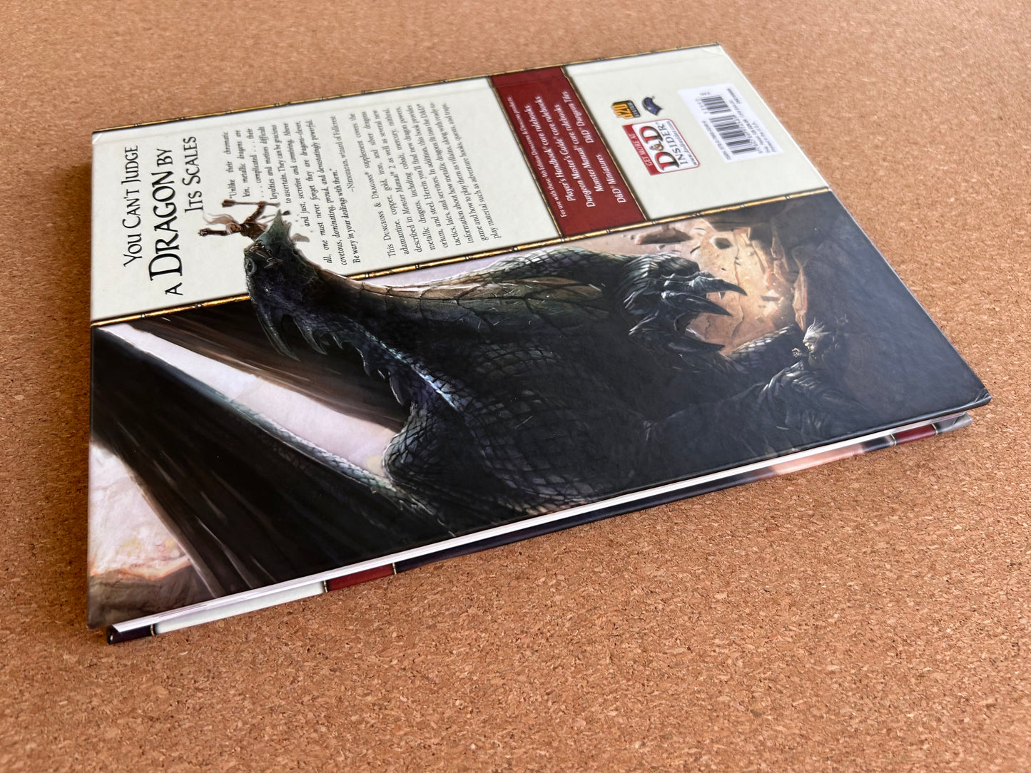 Dungeons & Dragons 4th Edition - Draconomicon Metallic Dragons - WOTC Hardcover (2009)