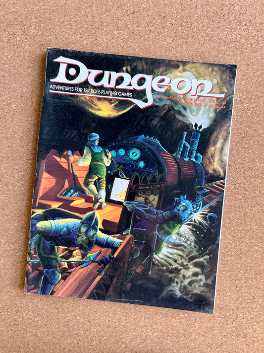 Dungeon Magazine Issue #44 - TSR Magazine (NOV/DEC, 1993)