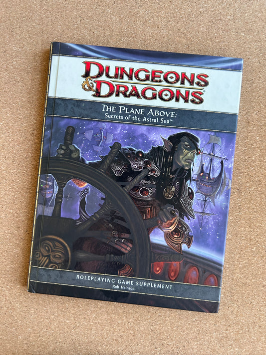 Dungeons & Dragons 4th Edition - The Plane Above: Secrets of the Astral Sea - WOTC Hardcover (2010)