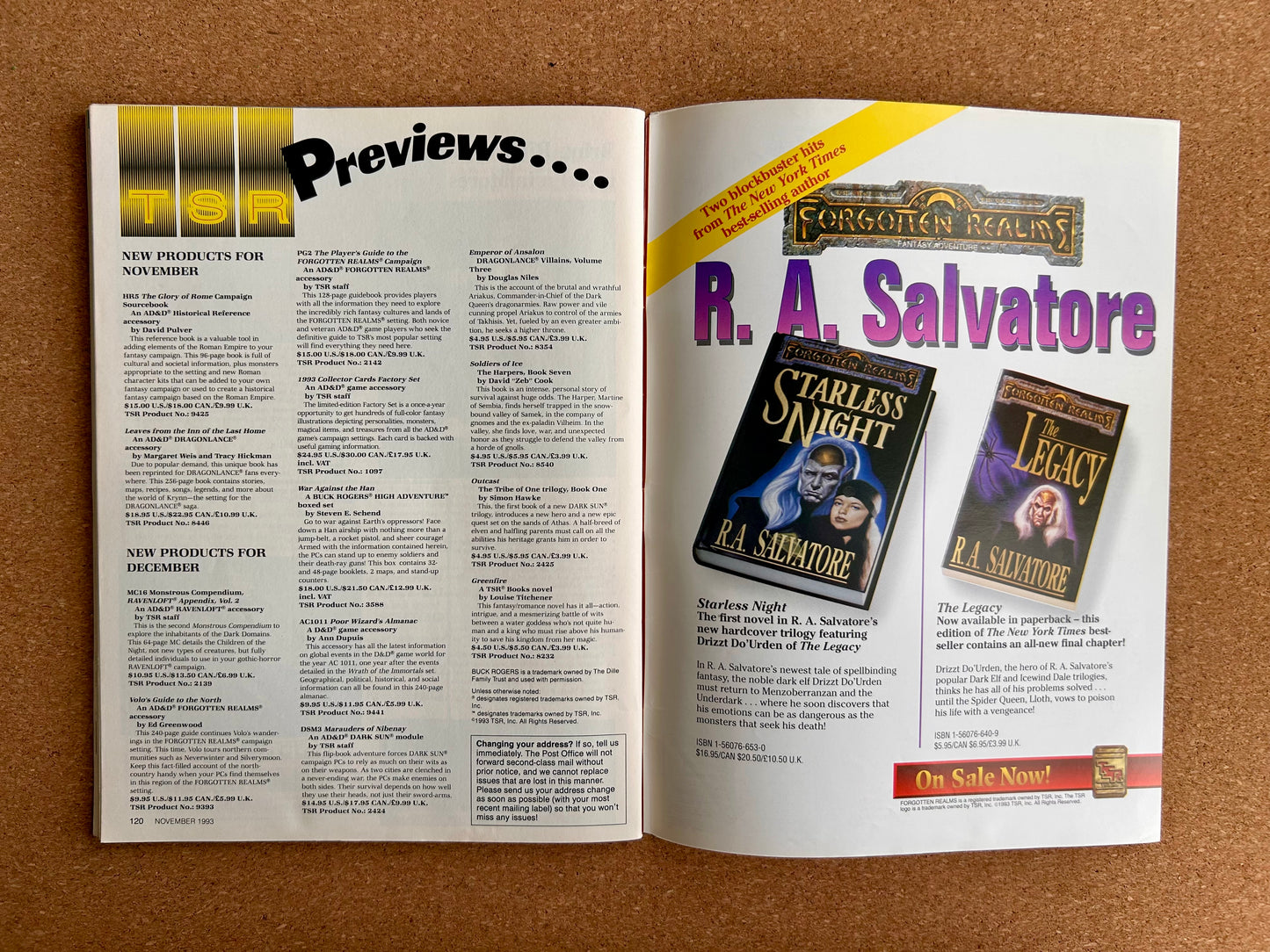 Dragon Magazine Issue #199 - TSR Magazine (November, 1993)