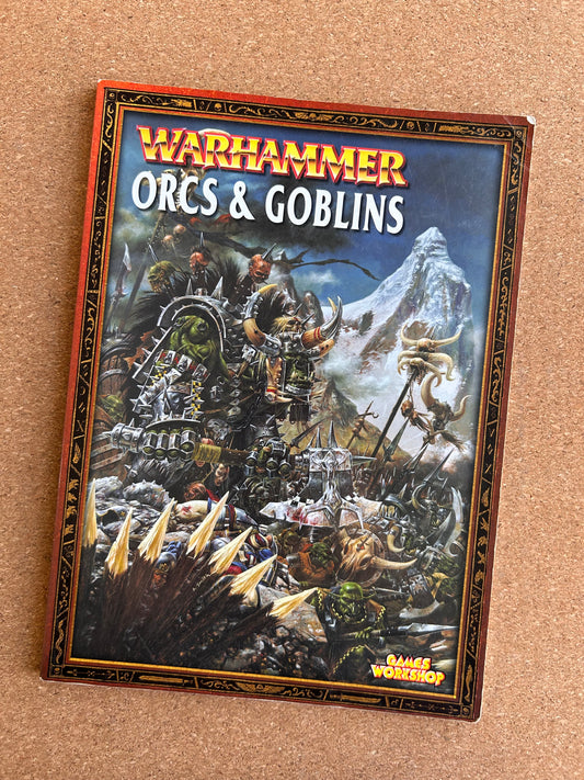 Warhammer Fantasy Armies Codex - Orcs & Goblins - Games Workshop Paperback (2003)