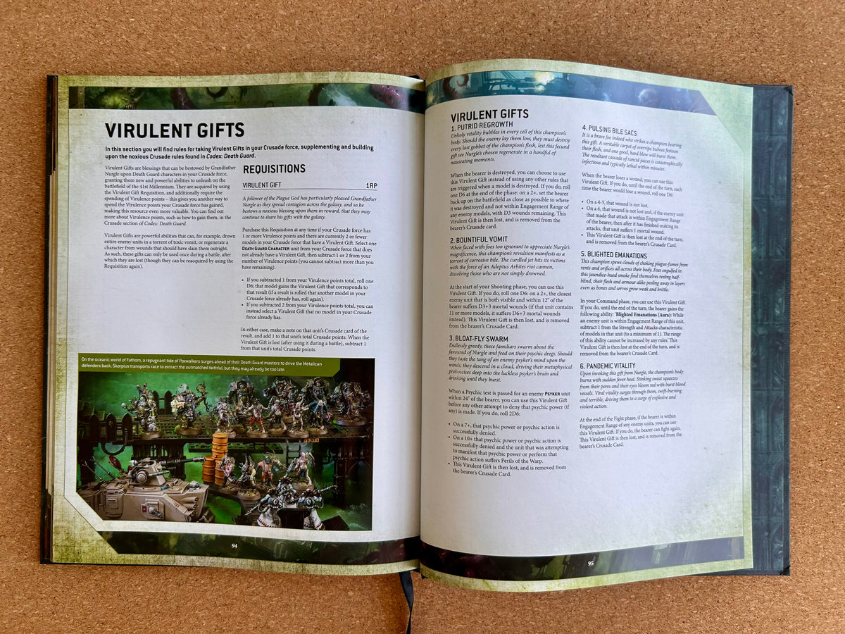 Warhammer 40K - Act I: The Book of Rust War Zone Charadon - Games Workshop Hardcover (2021)