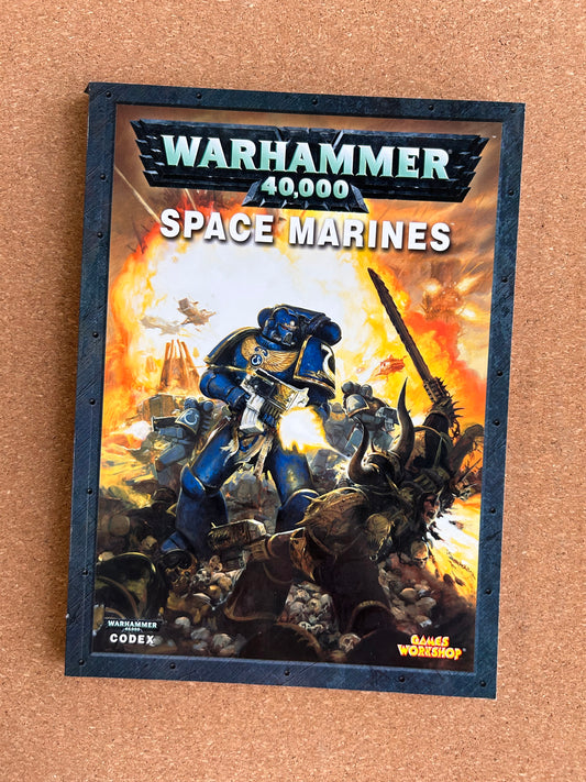 Warhammer 40K 4th Edition - Space Marines Codex - Games Workshop Paperback (2008)