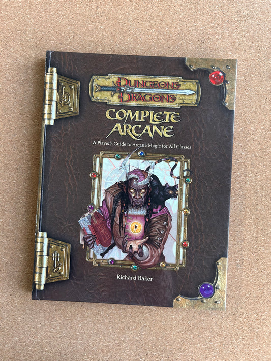 Dungeons & Dragons 3.0/3.5 - Complete Arcane - WOTC Hardcover (2004)