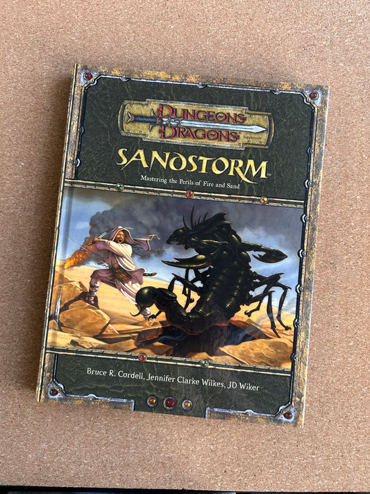 Dungeons & Dragons 3.0/3.5 - Sandstorm - WOTC Hardcover (2005)