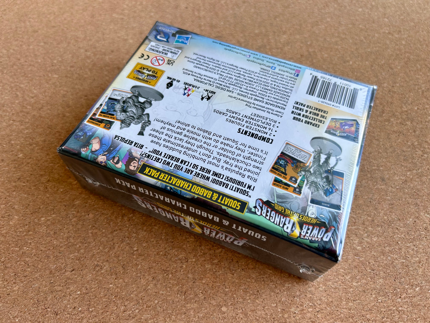 Saban’s Power Rangers Heroes of the Grid: Squatt & Baboo Character Pack - Renegade Game Studios (2020)