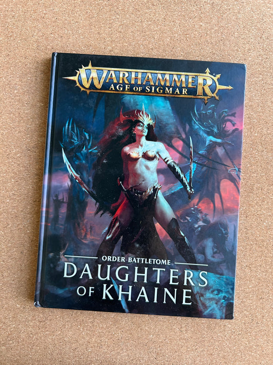 Warhammer Age of Sigmar 2nd Edition - Order Battletome Daughters of Khaine - Hardcover (2018)