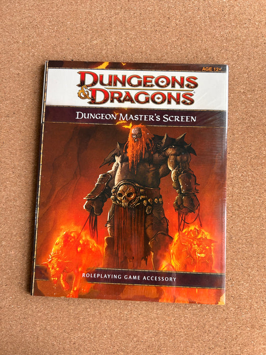 Dungeons & Dragons 4th Edition - Dungeon Master’s Screen - WOTC