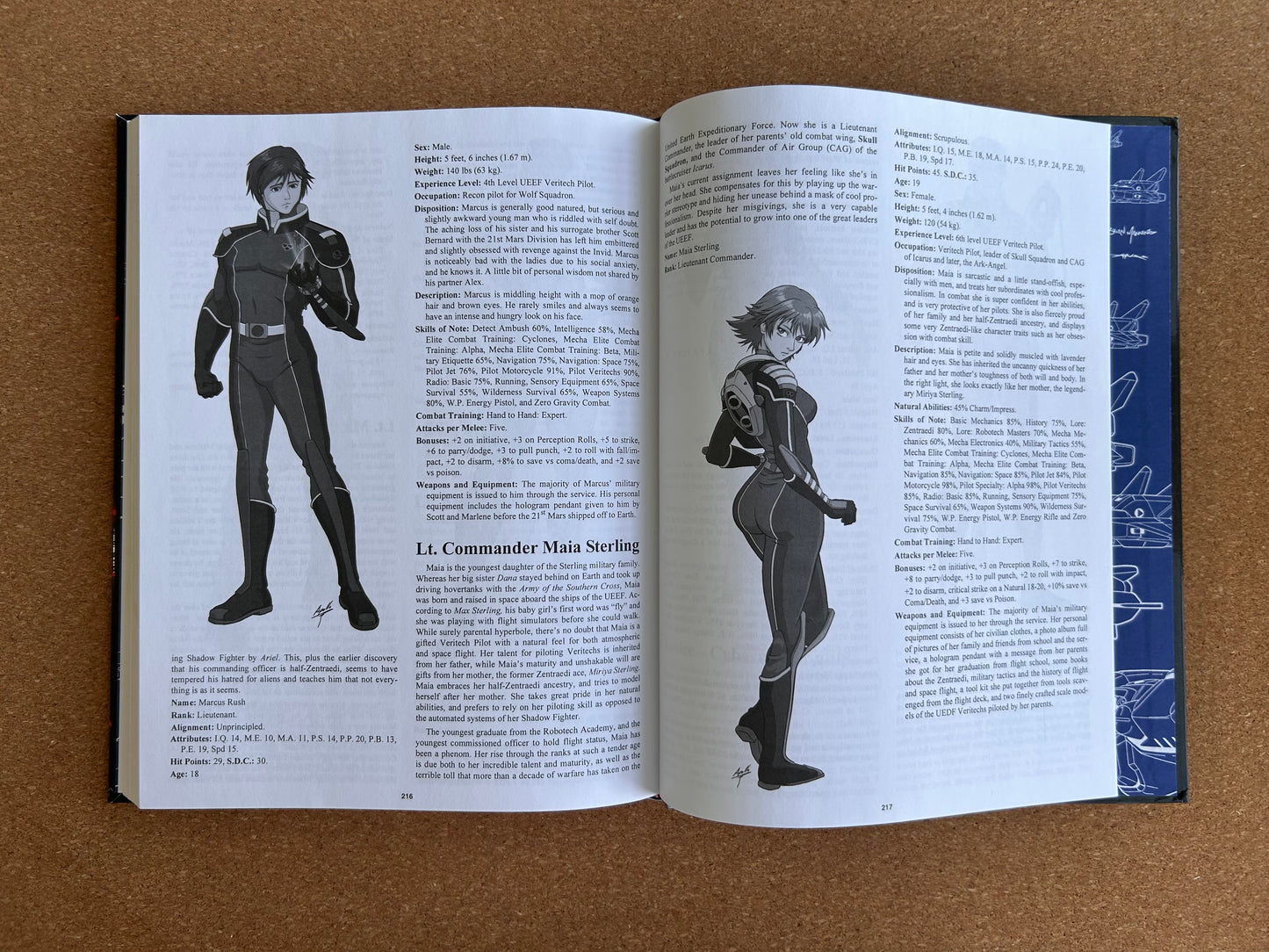 Robotech The Shadow Chronicles RPG Deluxe Edition - Palladium Books Hardcover (2008)
