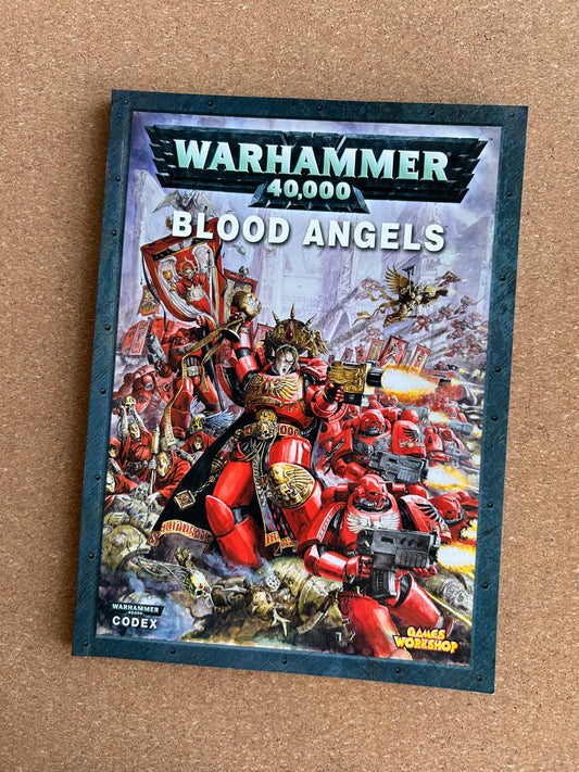 Warhammer 40K 4th Edition - Blood Angels Codex - Games Workshop Paperback (2009)