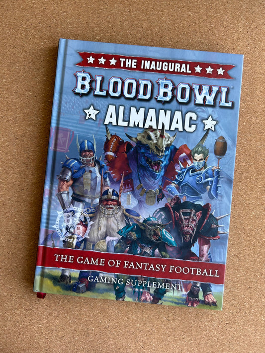 The Inaugural Blood Bowl Almanac - Games Workshop Hardcover (2017)
