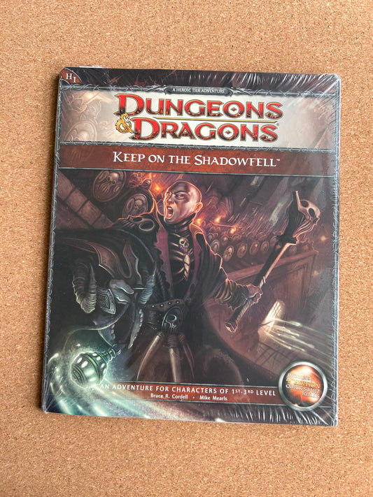 Dungeons & Dragons 4th Edition Adventure - Keep on the Shadowfell - WOTC
