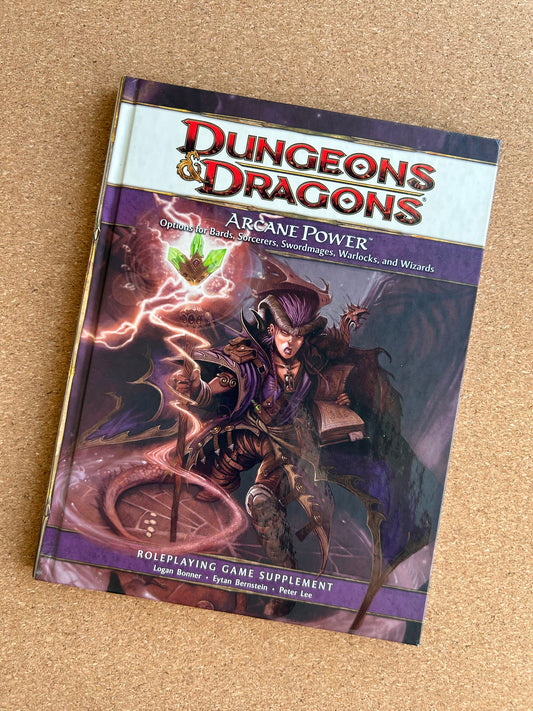 Dungeons & Dragons 4th Edition - Arcane Power - WOTC Hardcover (2009)