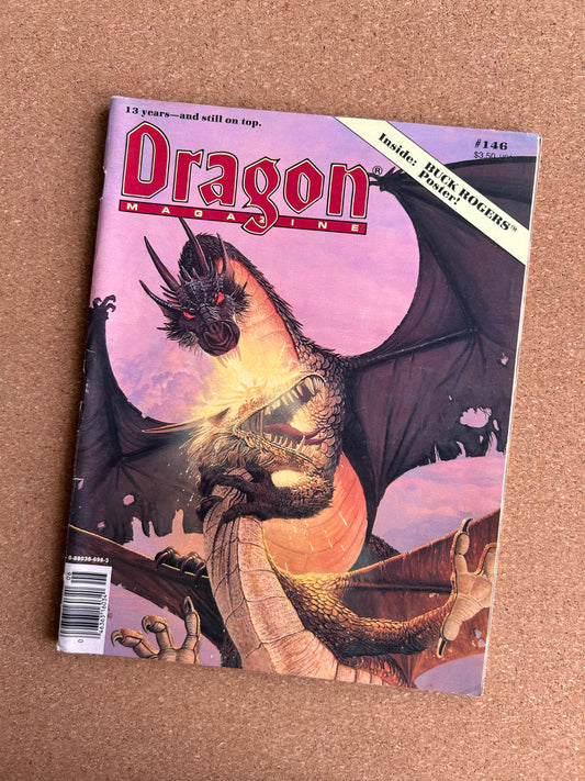 Dragon Magazine Issue #146 - TSR Magazine (June, 1989)