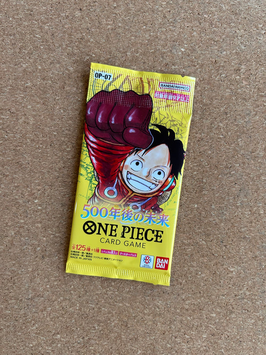 One Piece Card Game Booster Pack: 500 Years in the Future OP-07 Japanese - Bandai Namco