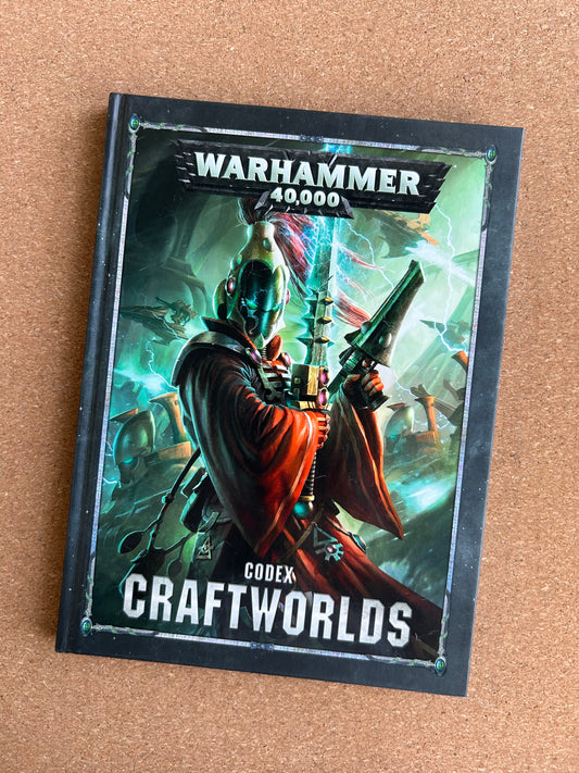 Warhammer 40K 8th Edition - Craftworlds Codex - Games Workshop Hardcover (2017)