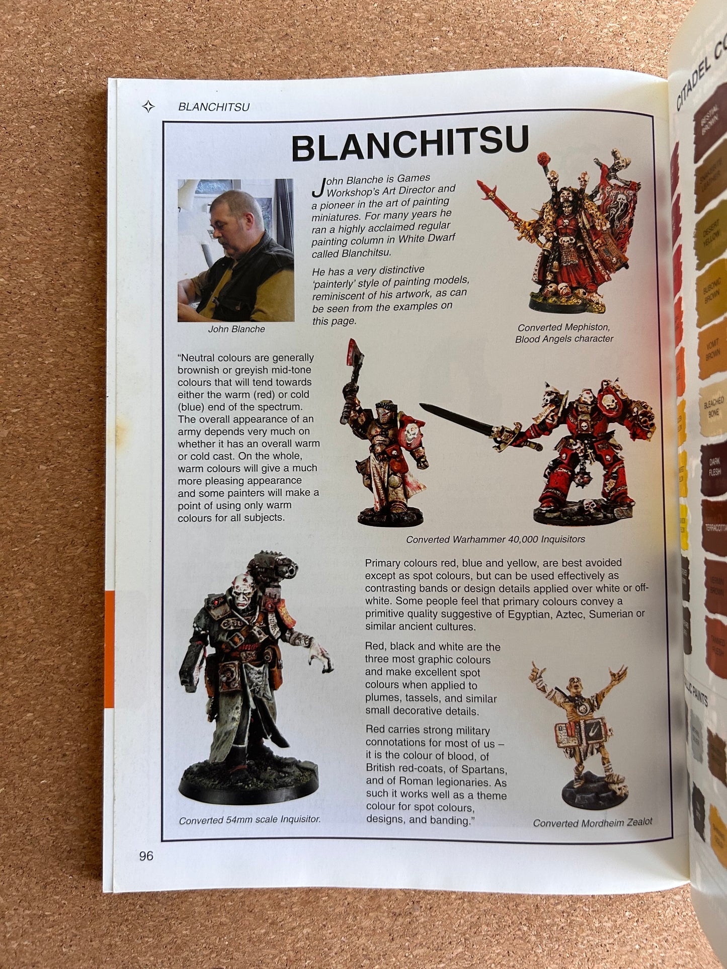 How to Paint Citadel Miniatures Guidebook - Games Workshop Paperback (2003)