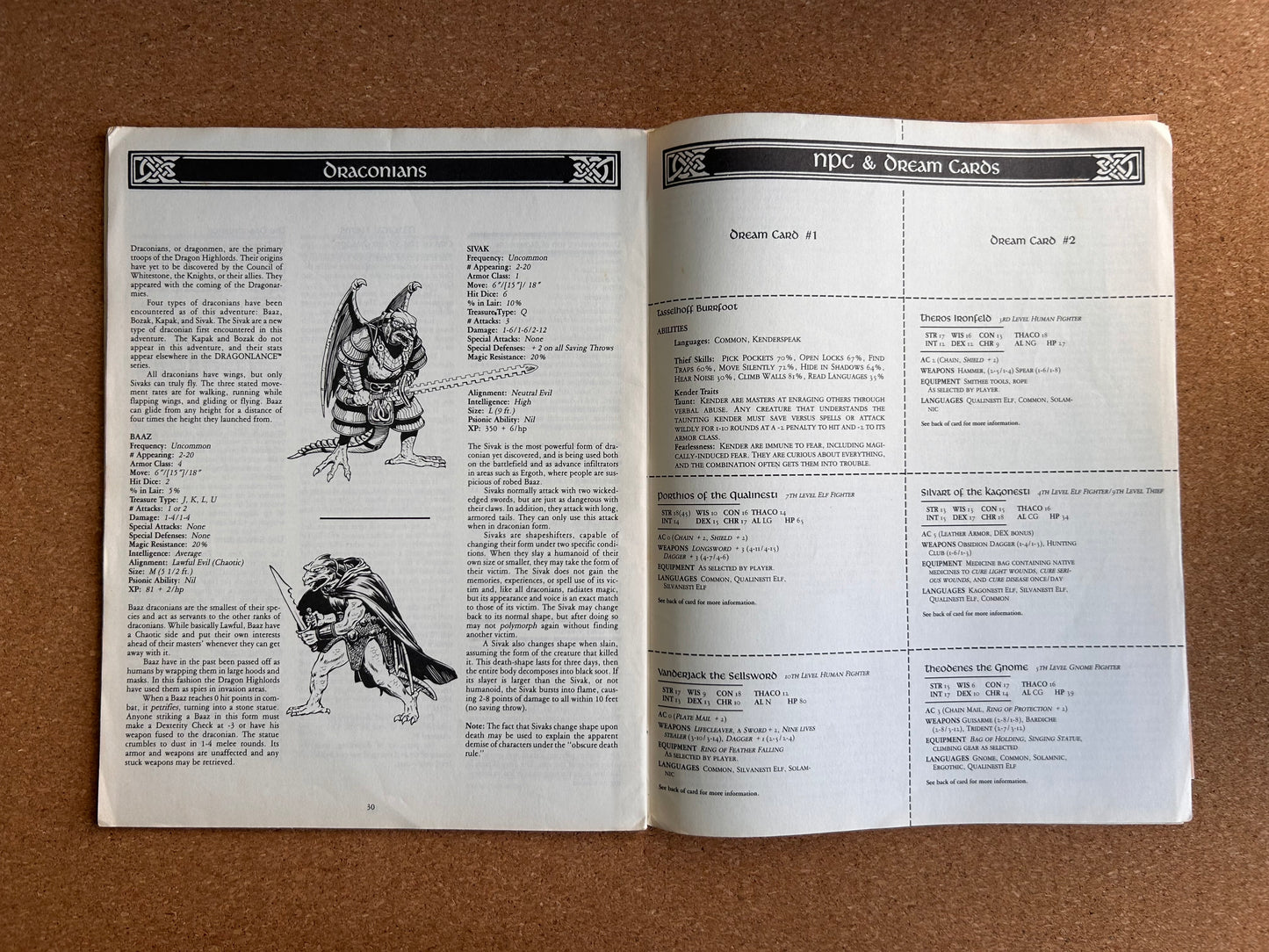 Advanced Dungeons & Dragons Dragonlance Adventure - Dragons of Light - TSR9136 - Paperback (1985)