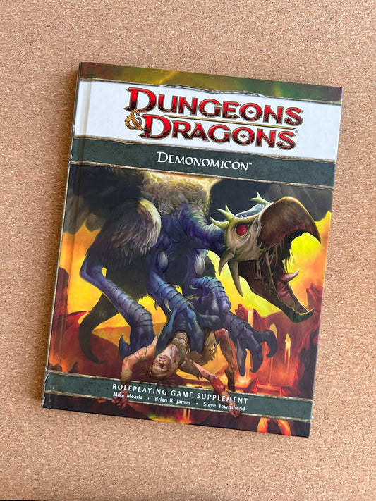 Dungeons & Dragons 4th Edition - Demonicon - WOTC Hardcover (2010)