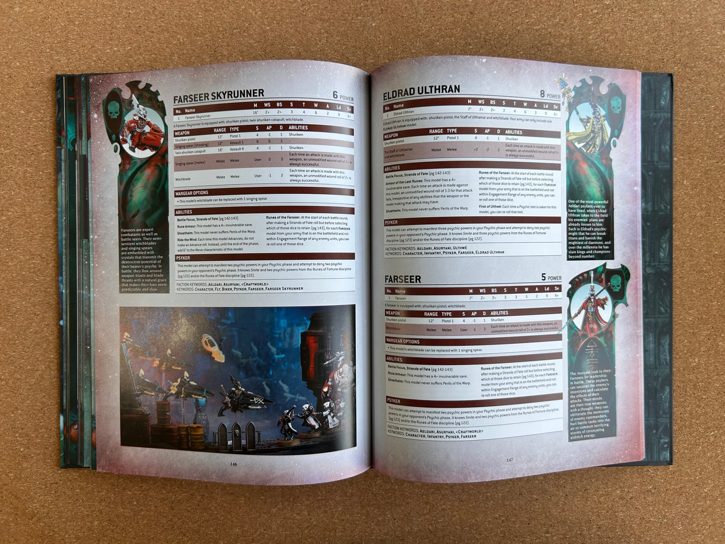Warhammer 40K 9th Edition - Aeldari Codex - Hardcover (2022)