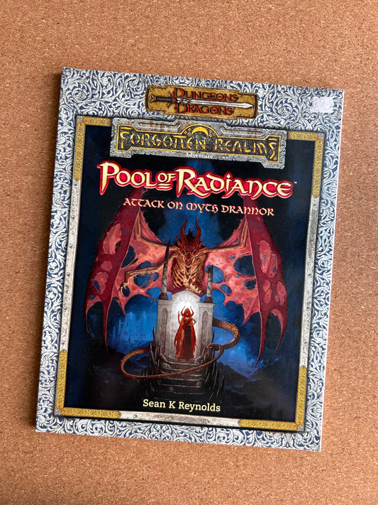 Advanced Dungeons & Dragons Forgotten Realms Adventure - Pools of Radiance TSR11710 - Paperback (2000)