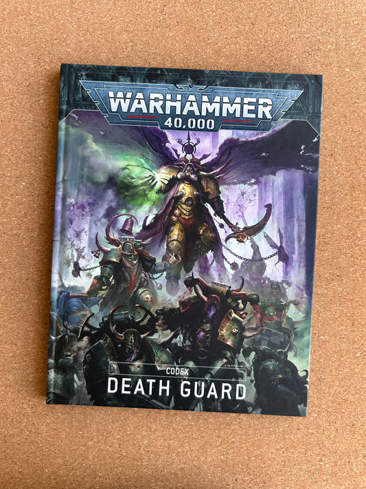 Warhammer 40K 9th Edition - Death Guard Codex - Games Workshop Hardcover (2020)
