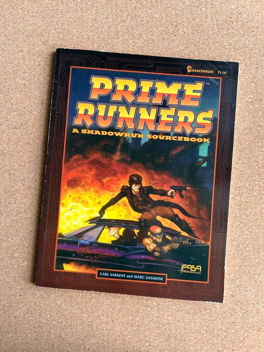 Shadowrun Second Edition - Prime Runners 7116 - FASA Paperback (1994)