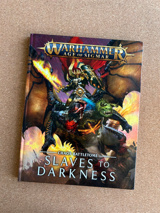 Warhammer Age of Sigmar 2nd Edition - Chaos Battletome Slaves to Darkness - Hardcover (2019)